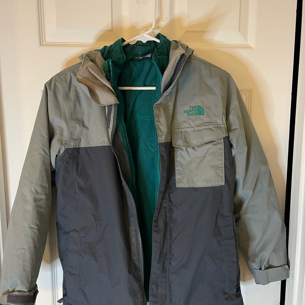 North face winter jacket with inner jacket